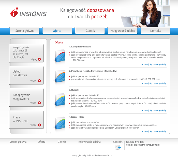 Webpage Insignis