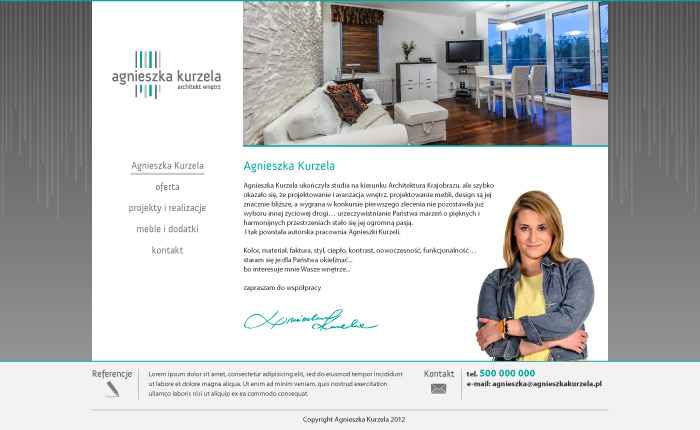 Webpage agnieszka_kurzela