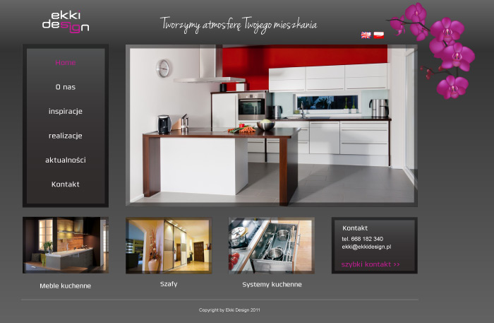 Webpage Ekki Design